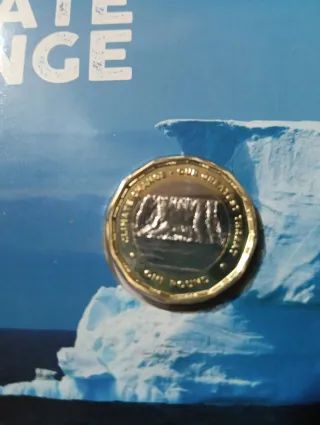 1 Libra Territorio Británico Antártico 2020