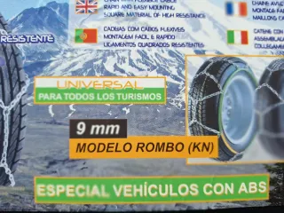 Cadenas de coche, para nieve Nuevas!