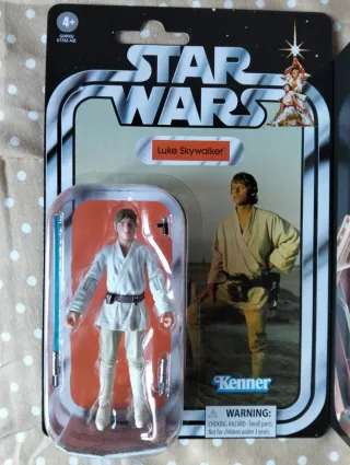 Star Wars Landspeeder y Luke Skywalker