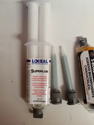 Set 2 colle cianoacriliche Loxeal
