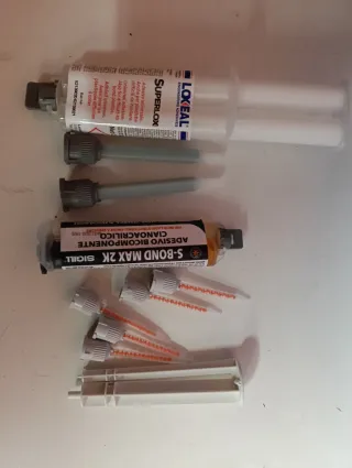 Set 2 colle cianoacriliche Loxeal