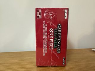 One Piece OP-13 Carrying On His Will Display Box