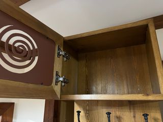 Mueble Perchero Madera y Metal