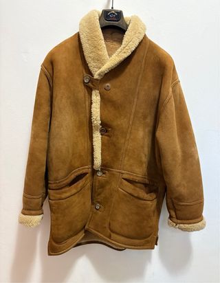 Giacca Shearling Marrone Paul & Shark Uomo Tg 52
