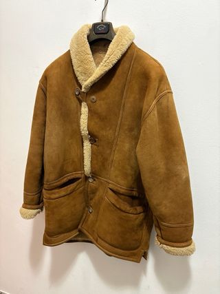 Giacca Shearling Marrone Paul & Shark Uomo Tg 52