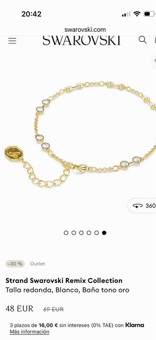 Pulsera Swarovski Remix Collection