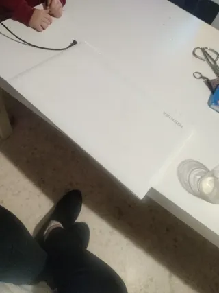 Portatile Toshiba Bianco