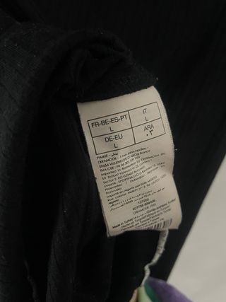 Camiseta Pimkie Negra Talla L