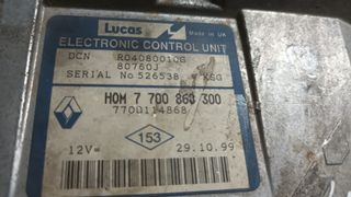 Centralina Motor Renault Kangoo 1.9 D