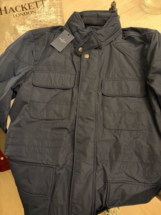 Chaqueta Hackett London Azul , NUEVA .