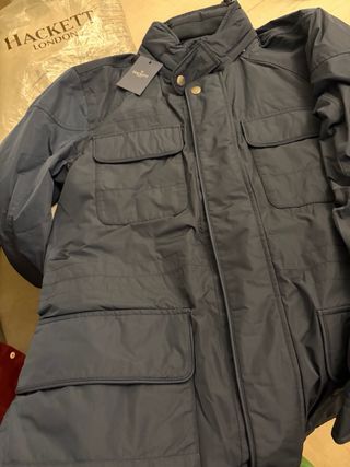 Chaqueta Hackett London Azul , NUEVA .