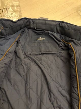 Chaqueta Hackett London Azul , NUEVA .