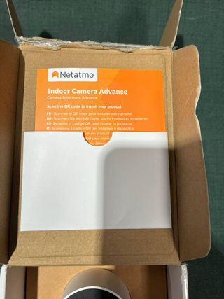 Cámara vigilancia para interiores Netatmo Advance
