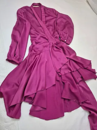 Vestido bugambilla de  fiesta