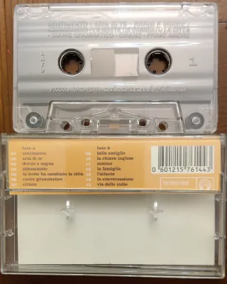 Set 4 Musicassette Musica Italiana