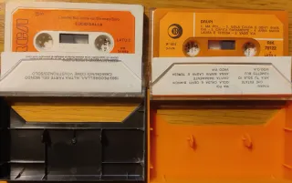 Set 4 Musicassette Musica Italiana