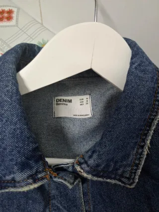 Cazadora vaquera denim azul