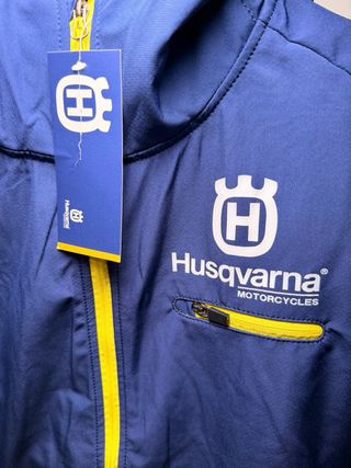 Casaco Motocross Husqvarna Azul e Amarelo