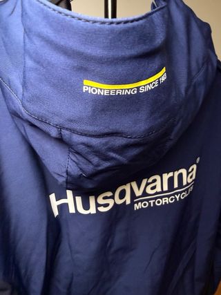Casaco Motocross Husqvarna Azul e Amarelo