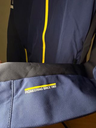 Casaco Motocross Husqvarna Azul e Amarelo