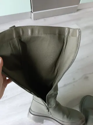 Stivali alti impermeabili verdi