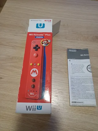 Wii Motion Plus Super Mario Caja