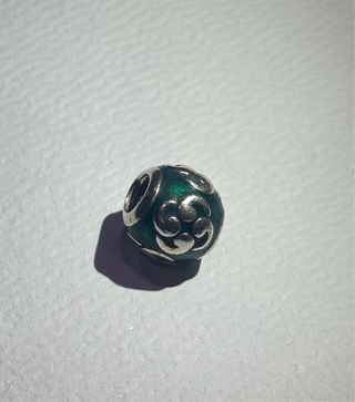 Charm Pandora Verde Esmaltado