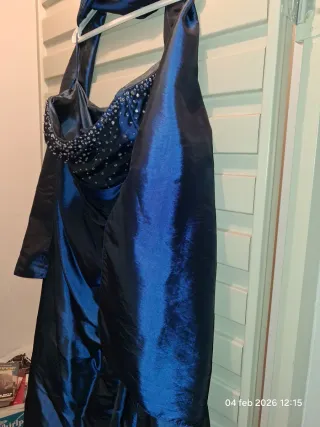 Vestido de fiesta azul