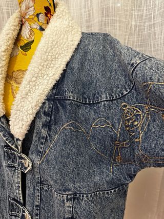 Chaqueta vaquera oversize