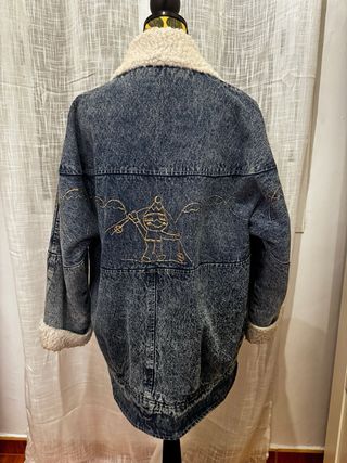 Chaqueta vaquera oversize