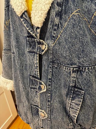 Chaqueta vaquera oversize