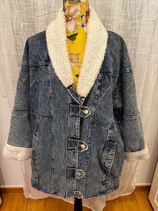 Chaqueta vaquera oversize