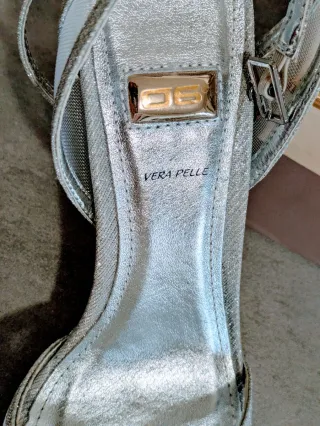 Sandali gioiello argento 06 The Gold Edition 38