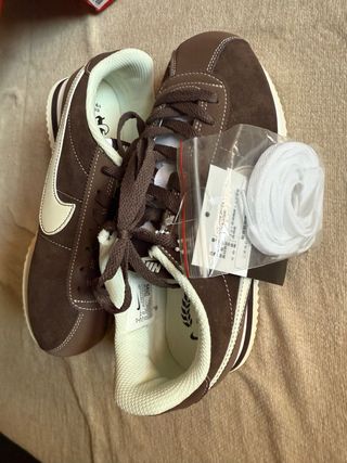 Zapatillas Nike Cortez Marrones Talla 38.5