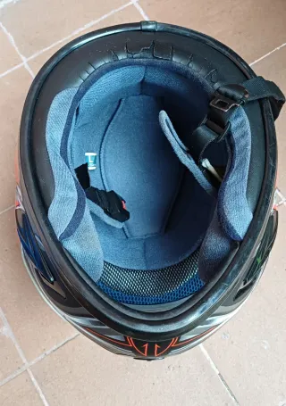 Casco Moto SHIRO Negro, Azul, Rojo