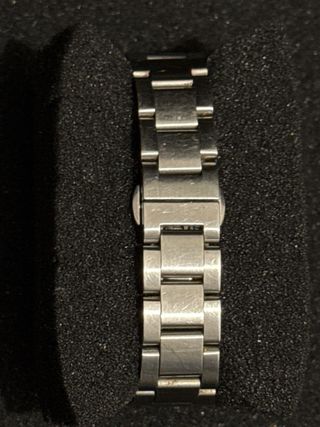 Reloj Lige Verde y Plateado