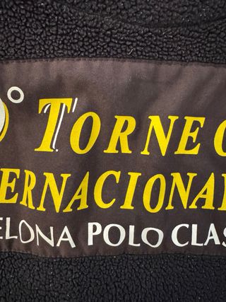 Chaleco polar La Martina negro