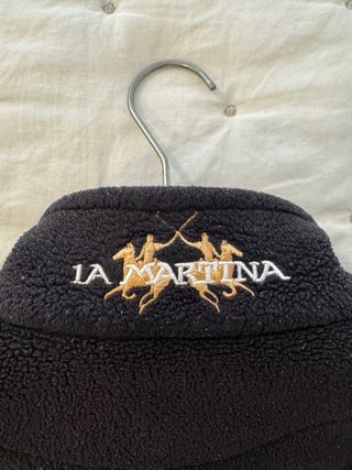 Chaleco polar La Martina negro