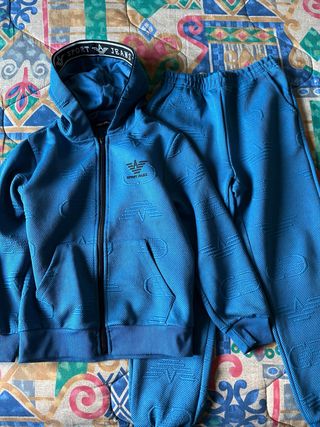 Tuta Sport Jeans bimbo 10 anni