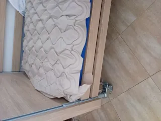 Cama articulada + colchón antiescaras