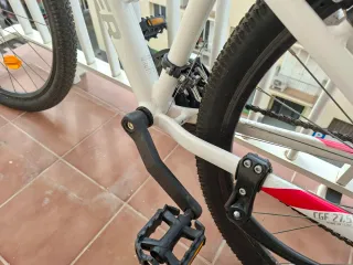 Bicicleta Rockrider 100 Blanca