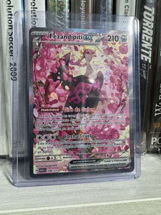 Carta Pokémon Fezandipiti EX 288/217