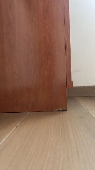 Mueble de salón vitrina madera(Urgente)