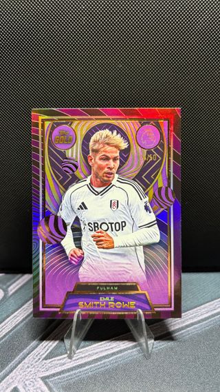 /50 Smith Rowe Carta Topps Gold Premier League