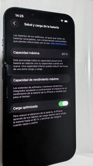 iPhone 13 128GB Negro Salud 93% Solo envios