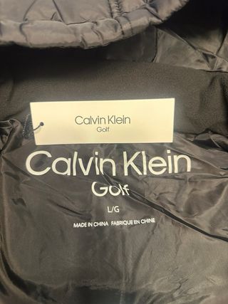 Chaqueta Calvin Klein Negra con Capucha