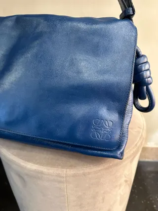 Bolso Loewe Flamenco Azul