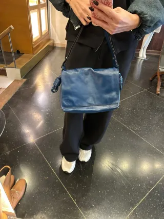 Bolso Loewe Flamenco Azul