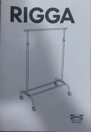 Burro Perchero IKEA Ropa y Calzado.