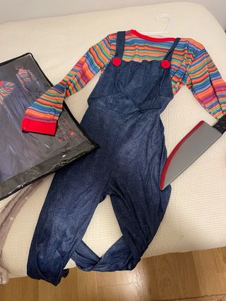 Disfraz Muñeco Asesino Talla 10-12